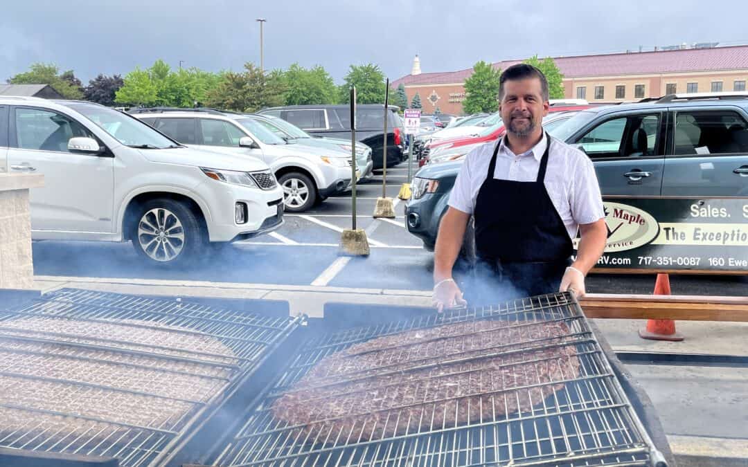 Shady Maple 50 lb. Burger on CBS 21 News