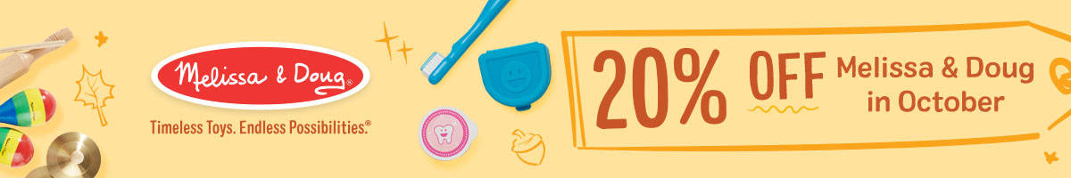 Melissa And Doug Products   B2B Oct20off Marketing BANNER 1 1 