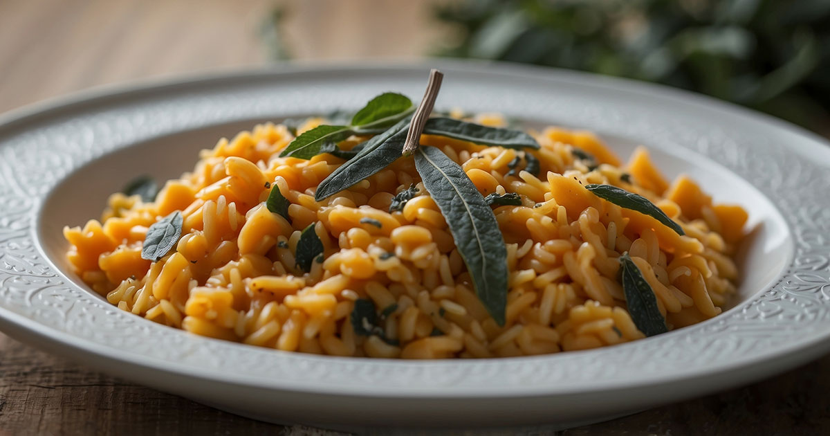 Pumpkin Risotto 